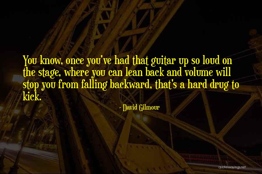 Schraffts Restaurants Quotes By David Gilmour