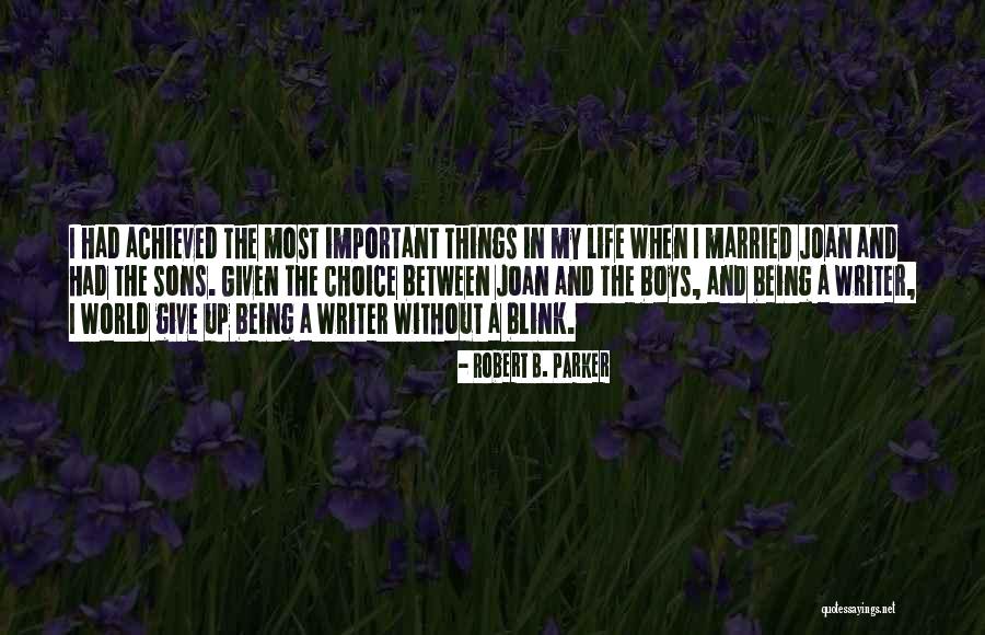 Schroeter Park Quotes By Robert B. Parker Schroeter Park Quotes By Robert B. Parker
