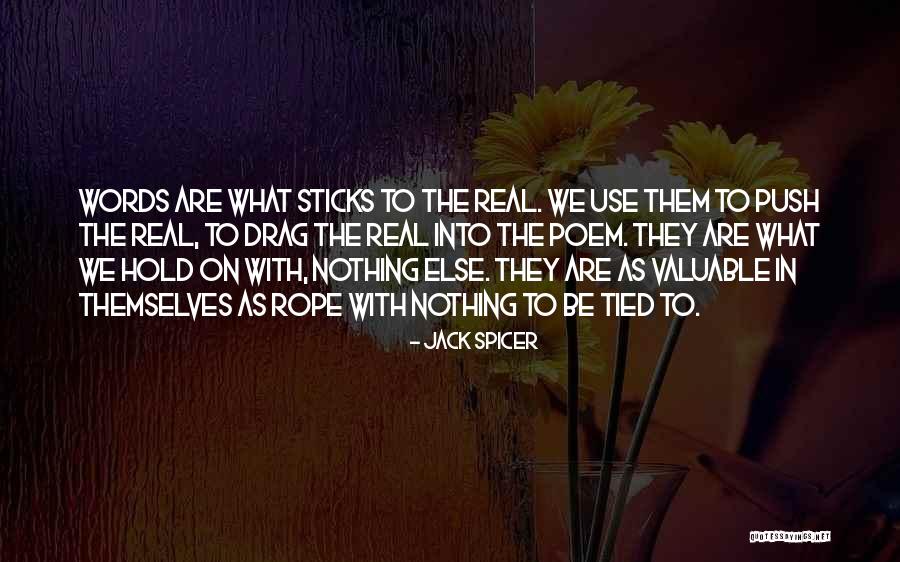 Schuessler Peterson Quotes By Jack Spicer Schuessler Peterson Quotes By Jack Spicer