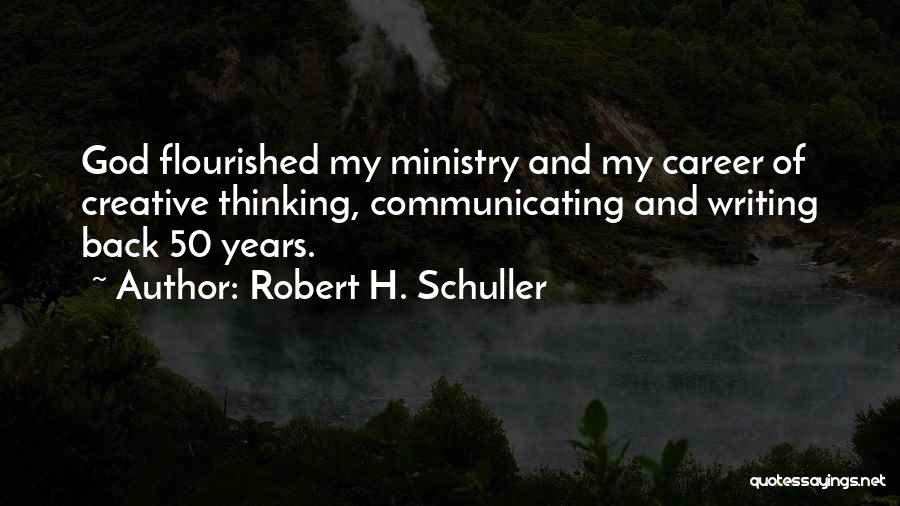 Schuller Robert Quotes By Robert H. Schuller