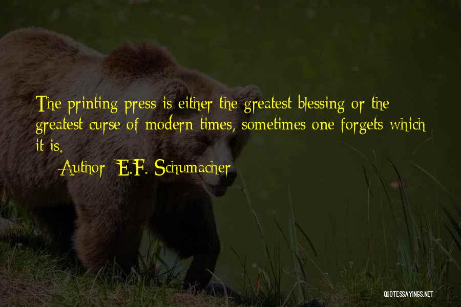 Schumacher Quotes By E.F. Schumacher