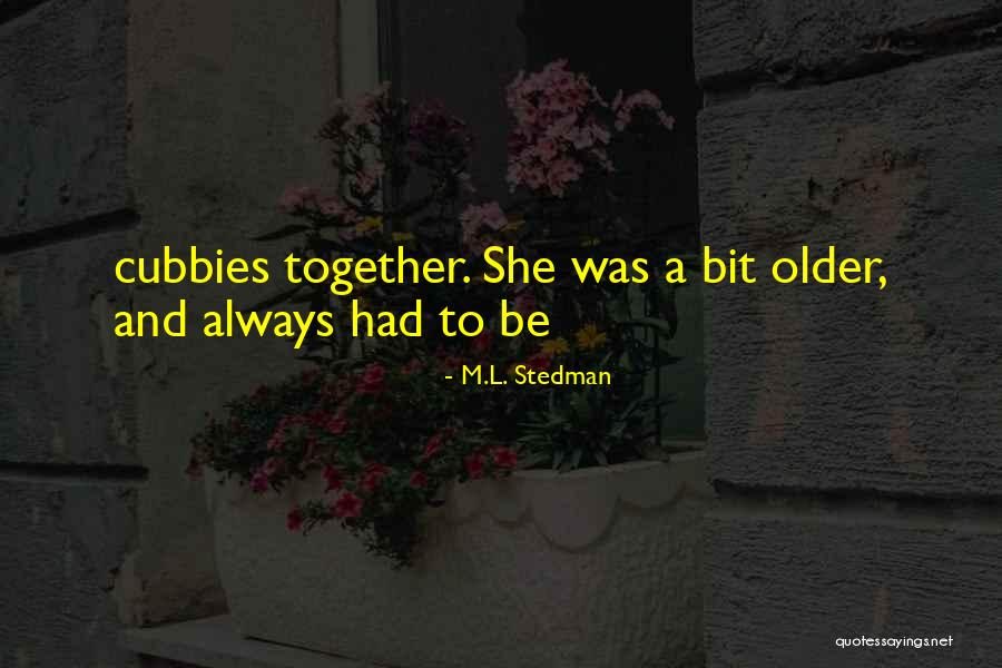 Schundler Insulation Quotes By M.L. Stedman Schundler Insulation Quotes By M.L. Stedman