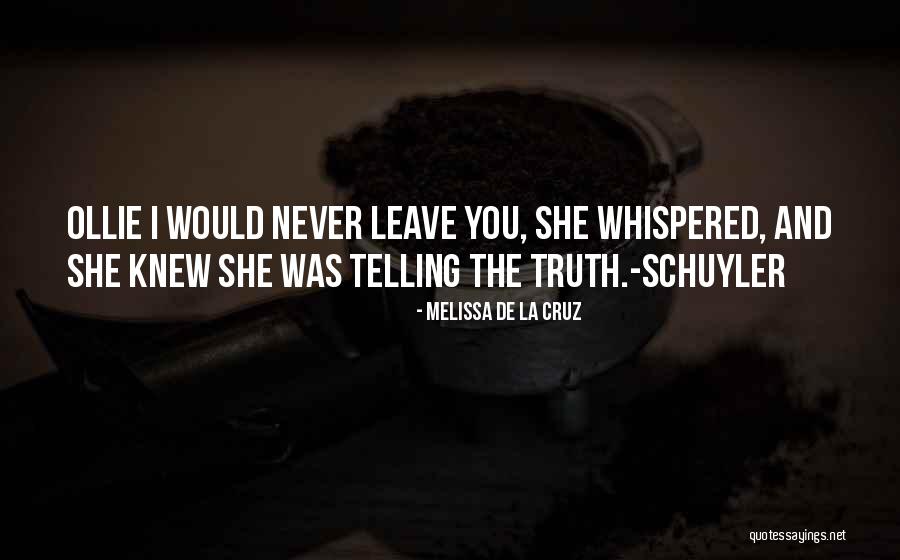 Schuyler Quotes By Melissa De La Cruz Schuyler Quotes By Melissa De La Cruz