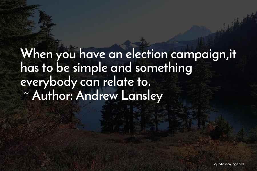 Schw Che Quotes By Andrew Lansley