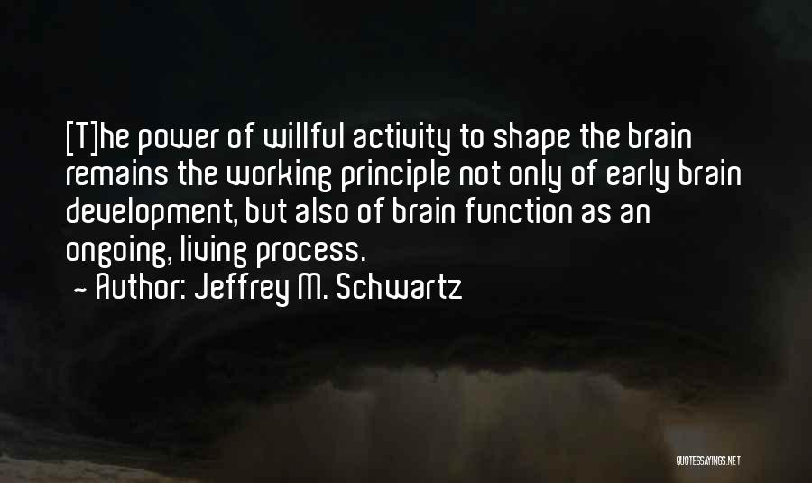 Schwartz Quotes By Jeffrey M. Schwartz