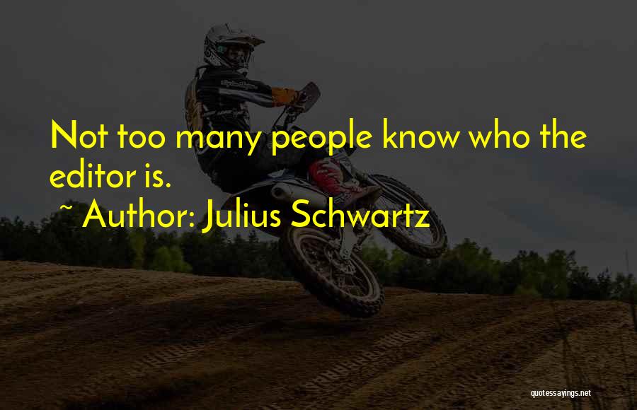 Schwartz Quotes By Julius Schwartz