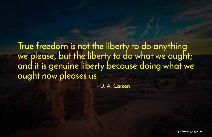 Schwarzberg 600w Quotes By D. A. Carson