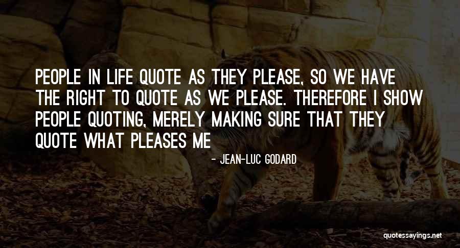 Schwendenman Quotes By Jean-Luc Godard Schwendenman Quotes By Jean-Luc Godard