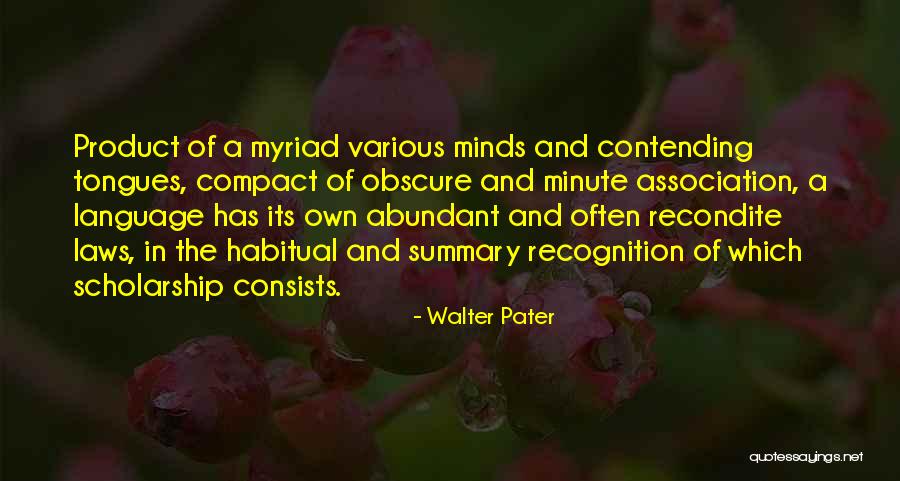Schwerg Ngig Quotes By Walter Pater Schwerg Ngig Quotes By Walter Pater