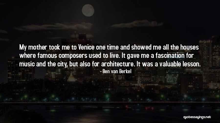 Schwettmann Quotes By Ben Van Berkel Schwettmann Quotes By Ben Van Berkel