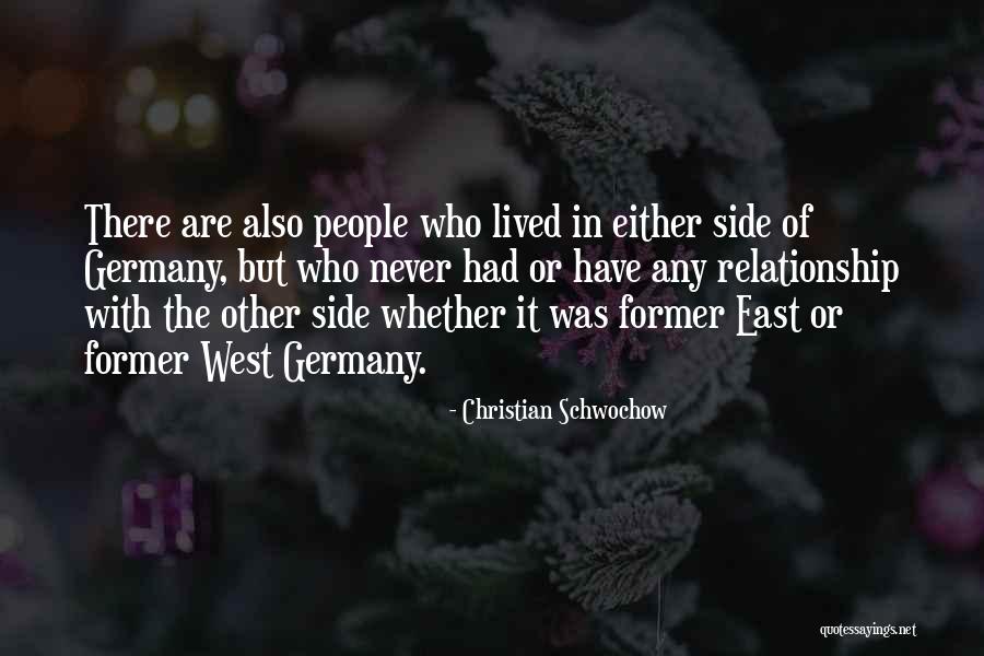 Schwochow Quotes By Christian Schwochow Schwochow Quotes By Christian Schwochow