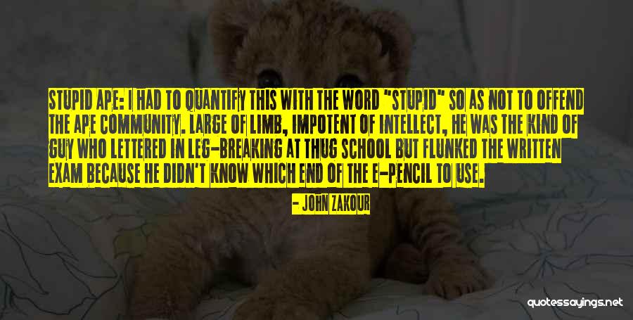 Sci Fi Humor Quotes By John Zakour Sci Fi Humor Quotes By John Zakour