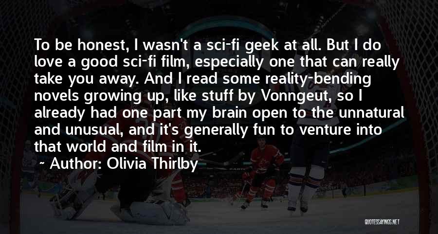 Sci Fi Love Quotes By Olivia Thirlby