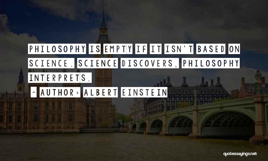 Science Albert Einstein Quotes By Albert Einstein