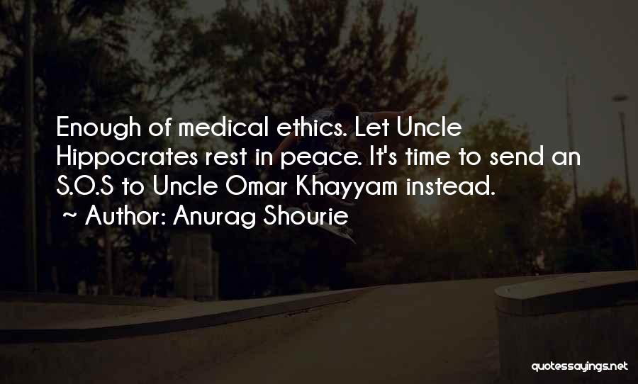 Science And Ethics Quotes By Anurag Shourie