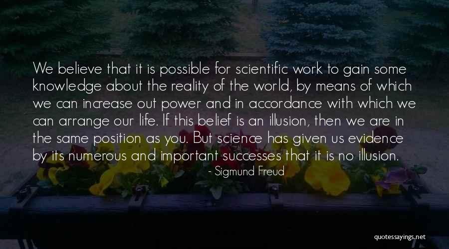 Science And Evidence Quotes By Sigmund Freud Science And Evidence Quotes By Sigmund Freud