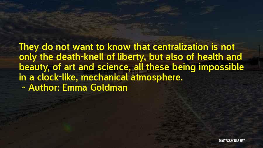 Science And Health Quotes By Emma Goldman