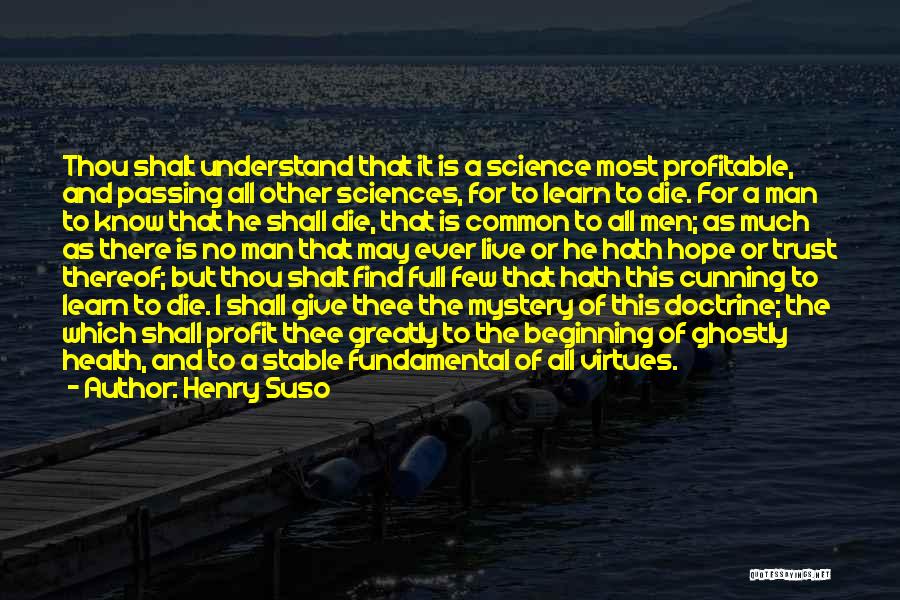 Science And Health Quotes By Henry Suso