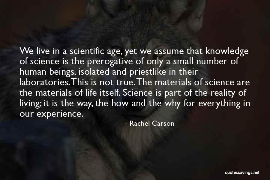 Science And Human Life Quotes By Rachel Carson Science And Human Life Quotes By Rachel Carson
