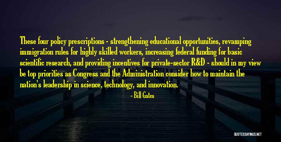 Science And Leadership Quotes By Bill Gates Science And Leadership Quotes By Bill Gates