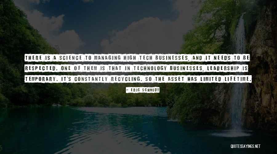 Science And Leadership Quotes By Eric Schmidt Science And Leadership Quotes By Eric Schmidt