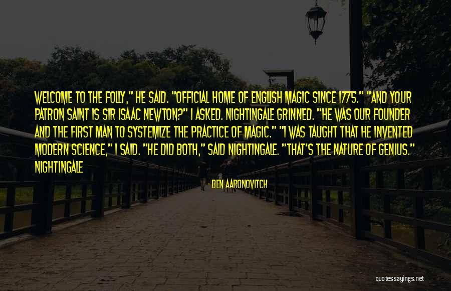 Science And Magic Quotes By Ben Aaronovitch Science And Magic Quotes By Ben Aaronovitch