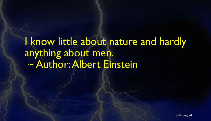 Science And Nature Quotes By Albert Einstein