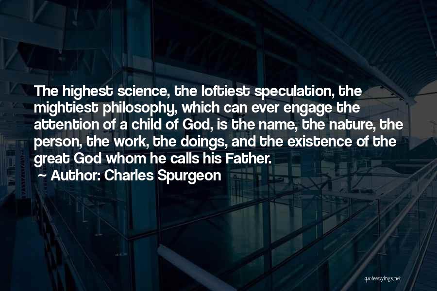 Science And Philosophy Quotes By Charles Spurgeon