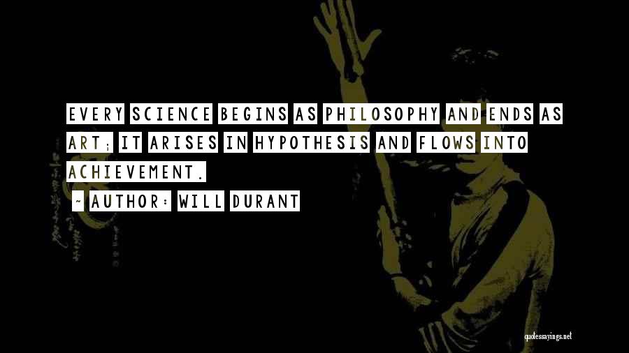 Science And Philosophy Quotes By Will Durant