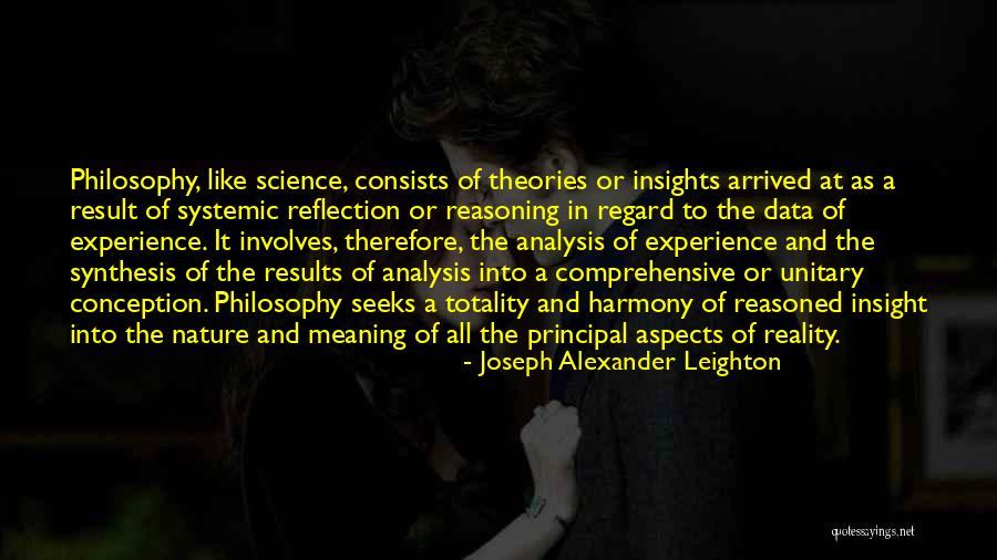 Science And Reasoning Quotes By Joseph Alexander Leighton Science And Reasoning Quotes By Joseph Alexander Leighton