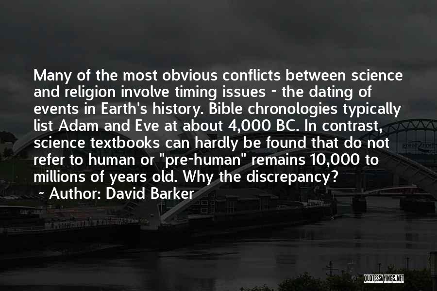Science And Religion Bible Quotes By David Barker Science And Religion Bible Quotes By David Barker