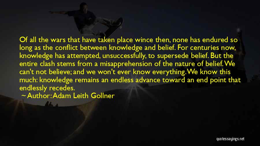 Science And Religion Clash Quotes By Adam Leith Gollner