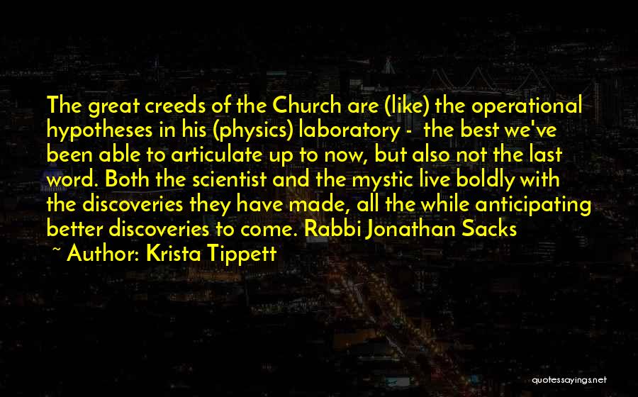 Science And Spirituality Quotes By Krista Tippett