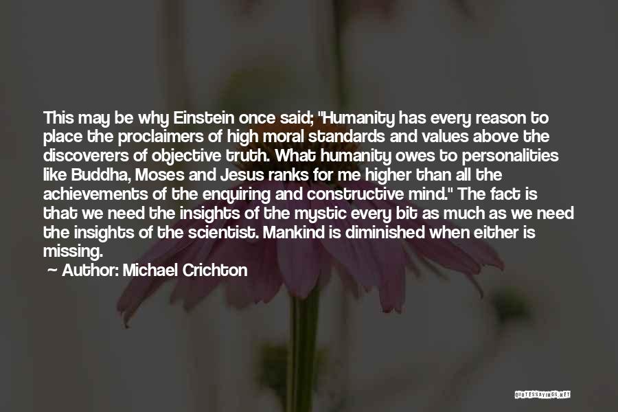 Science And Spirituality Quotes By Michael Crichton