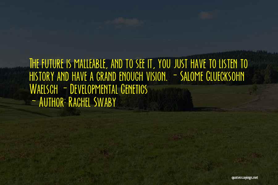 Science And The Future Quotes By Rachel Swaby