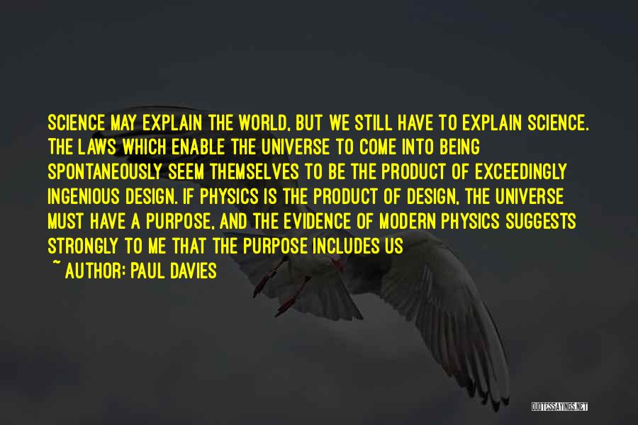 Science And The World Quotes By Paul Davies