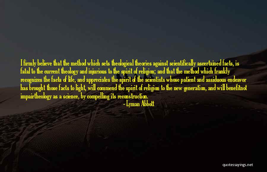 Science By Scientists Quotes By Lyman Abbott Science By Scientists Quotes By Lyman Abbott