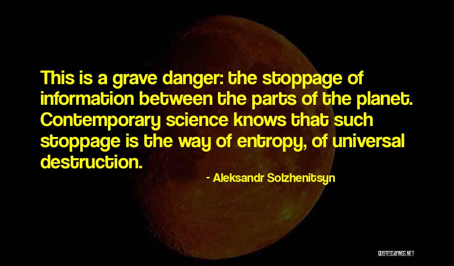 Science Communication Quotes By Aleksandr Solzhenitsyn Science Communication Quotes By Aleksandr Solzhenitsyn