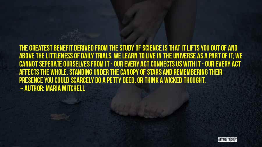 Science Daily Quotes By Maria Mitchell