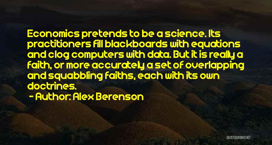 Science Data Quotes By Alex Berenson