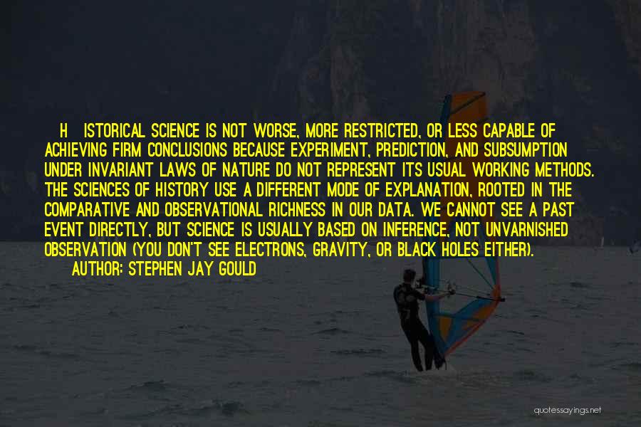 Science Data Quotes By Stephen Jay Gould