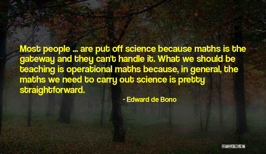 Science Education Quotes By Edward De Bono Science Education Quotes By Edward De Bono