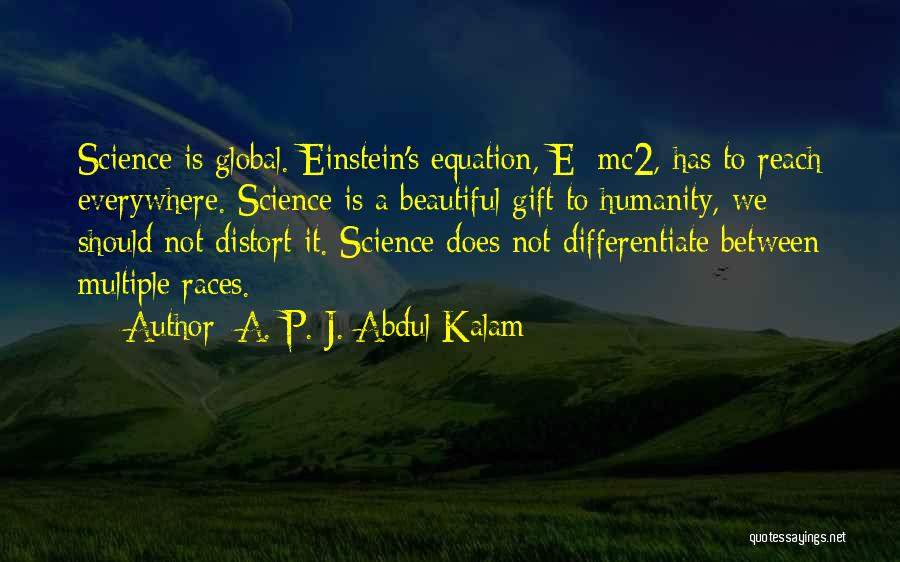 Science Equation Quotes By A. P. J. Abdul Kalam