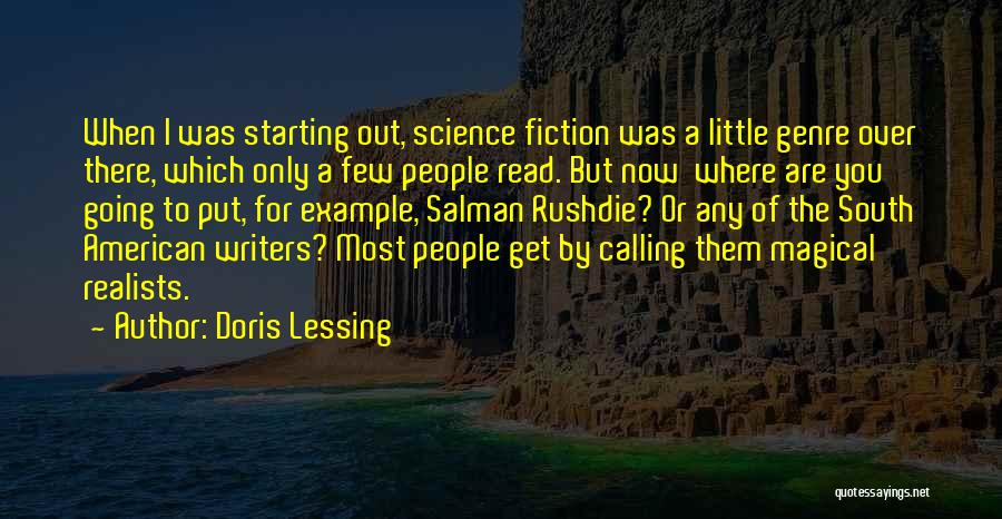 Science Fiction Genre Quotes By Doris Lessing