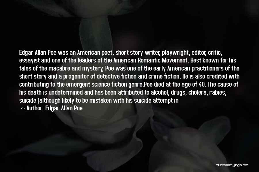 Science Fiction Genre Quotes By Edgar Allan Poe