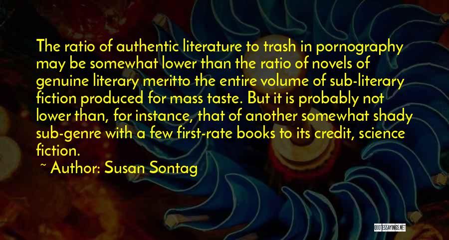 Science Fiction Genre Quotes By Susan Sontag