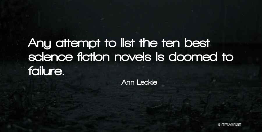 Science Fiction Novels Quotes By Ann Leckie