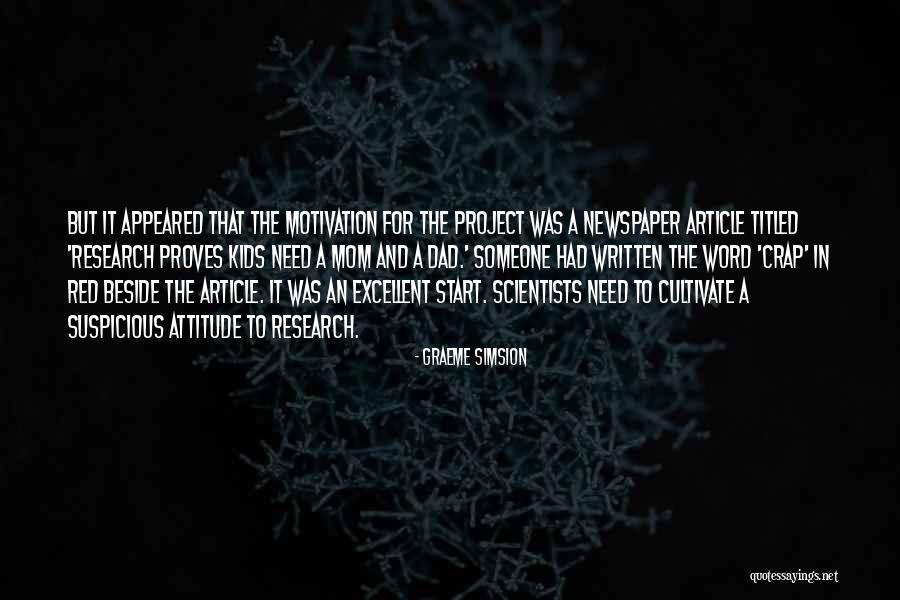 Science For Kids Quotes By Graeme Simsion Science For Kids Quotes By Graeme Simsion