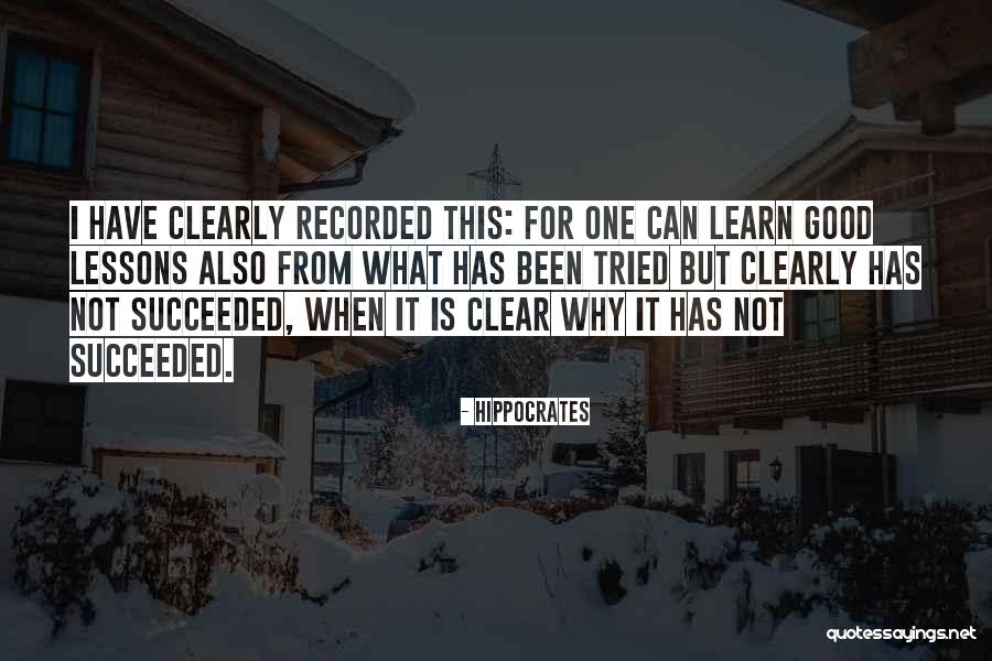 Science Lessons Quotes By Hippocrates Science Lessons Quotes By Hippocrates