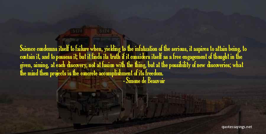 Science Mind Quotes By Simone De Beauvoir